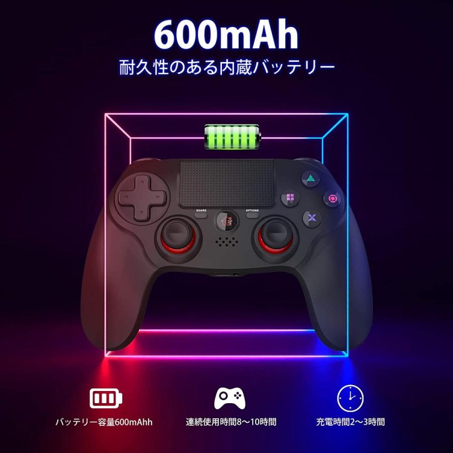 Ps4 ワイヤレス コントローラー プレステ 4 Playstation 4 互換品 Ps4 Pro 対応 無線 二重振動 高耐久ボタン Ps3 コントローラー Pc接続可能 Ps4 P401 島津雑貨屋 通販 Yahoo ショッピング