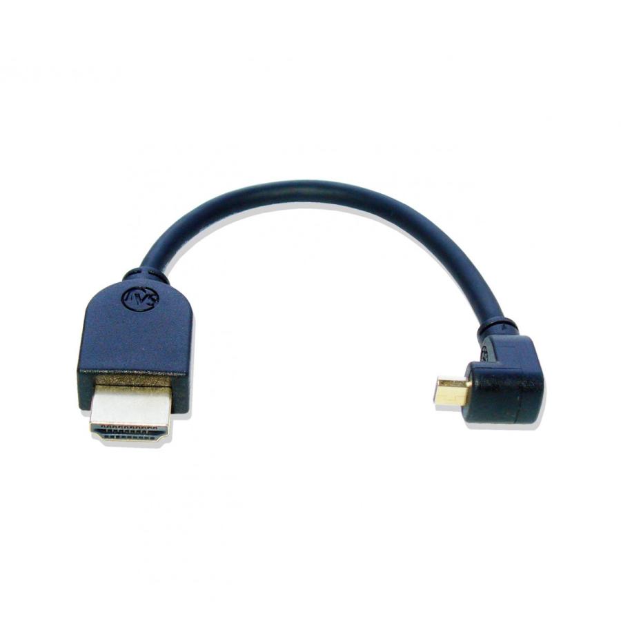 HDMI Micro HDMI  L型（下向き） 変換ケーブル 16cm Ver1.4 イーサネット、3D、フルHD対応 |  | 01