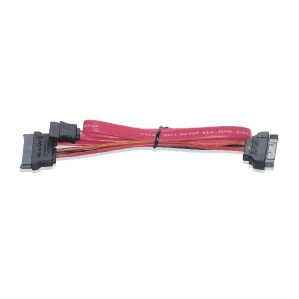 Micro SATA⇔SATA、SATA電源変換ケーブル50cm |  | 02