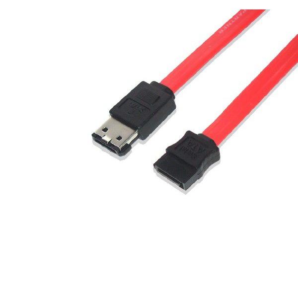 SATA III 6GB シリアルATAケーブル SATA ⇔ eSATA変換 1.5m | 