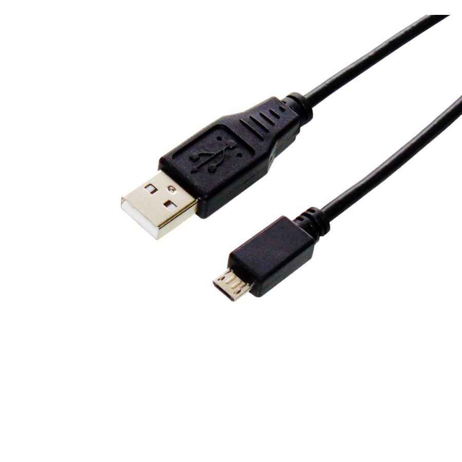 Micro USB(USB A-MicroB)ケーブル 2m｜saj-directstore｜01