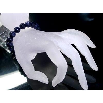 ブルーゴールドストーン ブレスレット 10mm パワーストーン メンズ