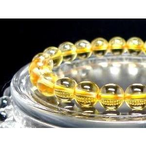 金運 シトリン ブレスレット 8mm パワーストーン ブレスレット メンズ レディース 天然石 数珠|saj|02