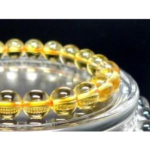 金運 シトリン ブレスレット 8mm パワーストーン ブレスレット メンズ レディース 天然石 数珠|saj|03