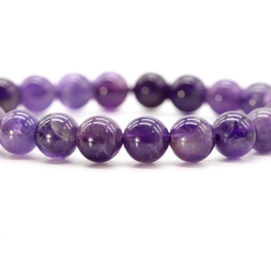 アメジスト ブレスレット 8mm パワーストーン レディース メンズ