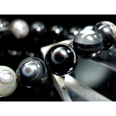 魔除け お守り 天眼石 10mm ブレスレット パワーストーン ブレスレット メンズ レディース 天然石 数珠|saj|02