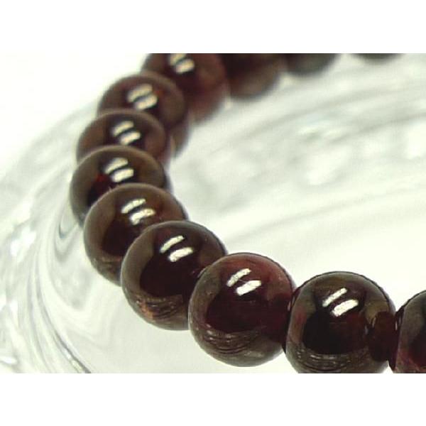 ガーネット ブレスレット 6mm パワーストーン ブレスレット レディース 天然石 数珠 |  | 02