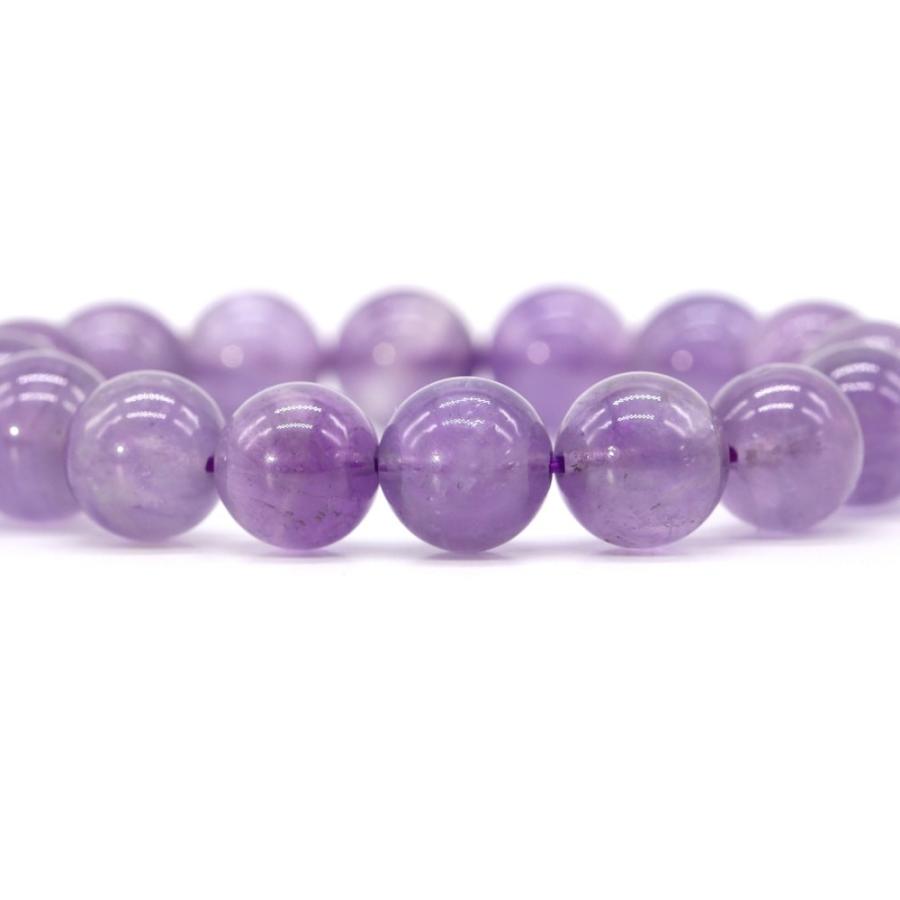 ラベンダーアメジスト ブレスレット 12mm パワーストーン ブレスレット レディース 天然石 数珠 |  | 01
