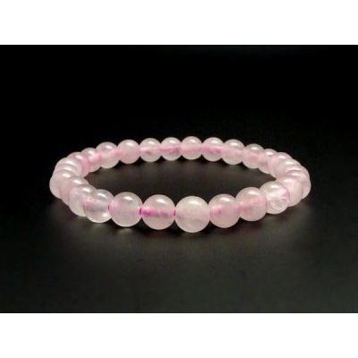 ローズクォーツ ブレスレット 6mm パワーストーン レディース 天然石