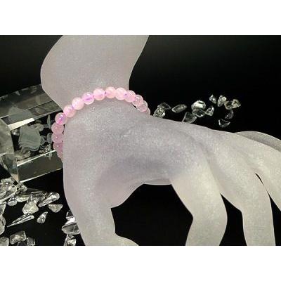 ローズクォーツ ブレスレット 6mm パワーストーン レディース 天然石
