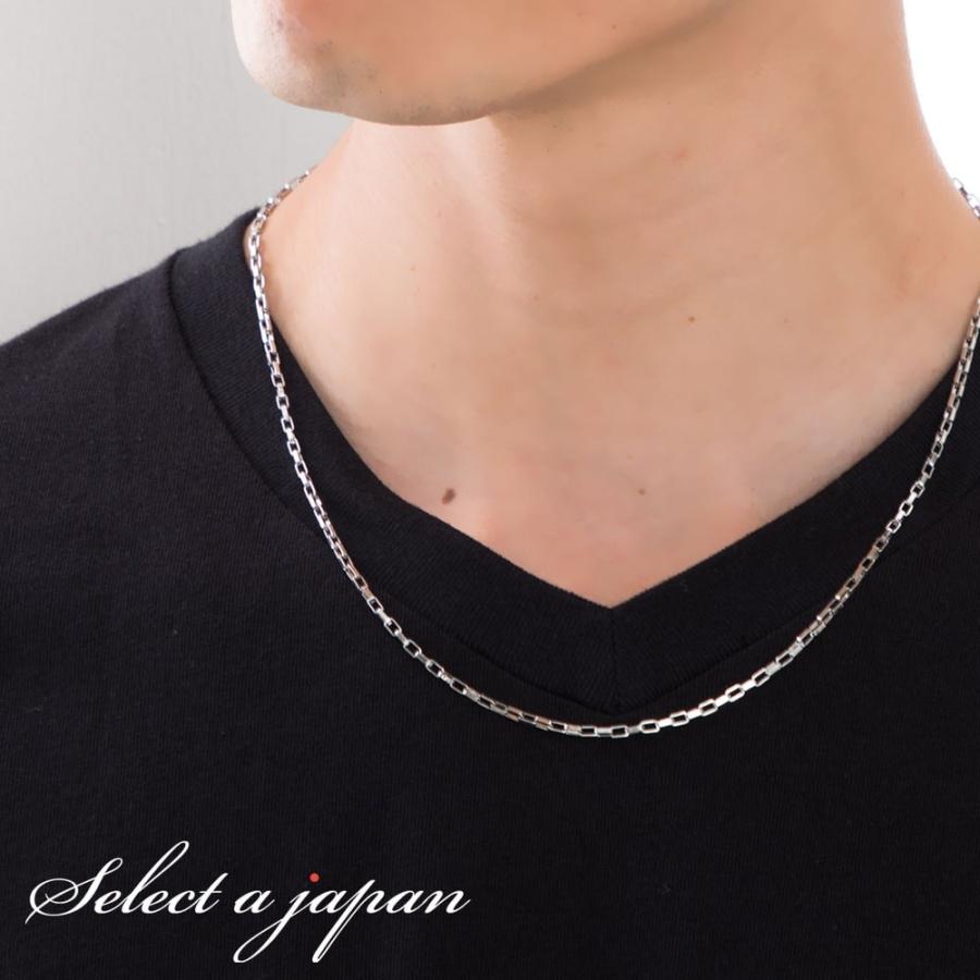 ステンレス ネックレス メンズ ボックス 2mm幅 シルバー 50cm 男性用 アクセサリー G Stn 天然石 セレクトエージャパン 通販 Yahoo ショッピング