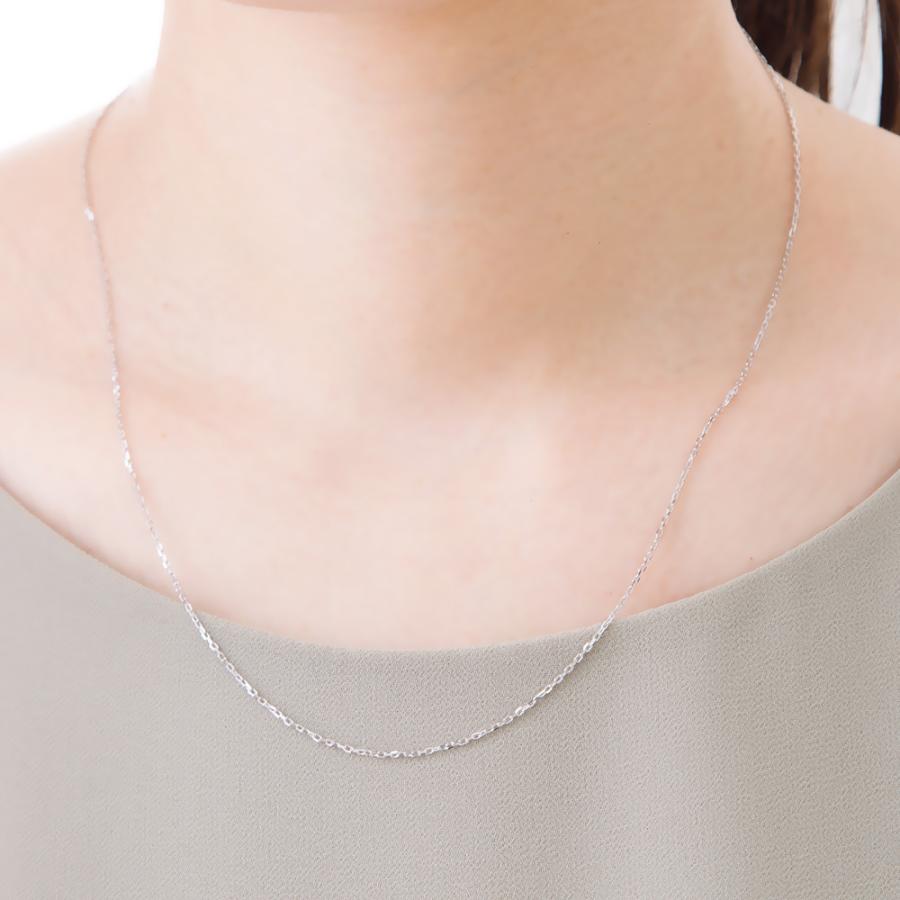 シルバー ゴールド チェーンネックレス 約45cm シルバー925 ペンダントチェーン 45cm アズキチェーン