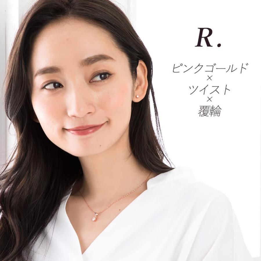 ネックレス レディース シルバー925 ペンダント 一粒 cz シンプル 金属アレルギー対応 ジュエリー アクセサリーの画像