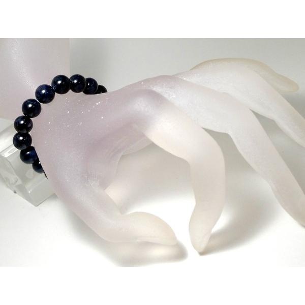 サファイア　トップグレード　10mm パワーストーンブレスレット 楽天市場】サファイア ブレスレット カット 10mm 18cm〜19cm M