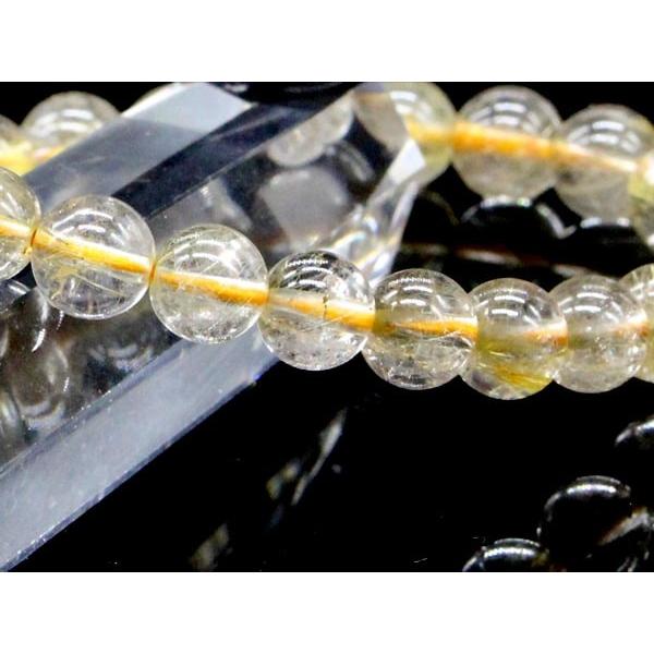 天然石　ゴールドルチル　ブレスレット　８mm パワーストーン　高品質 ゴールドルチルクォーツ ルチルクォーツ ブレスレット 8mm