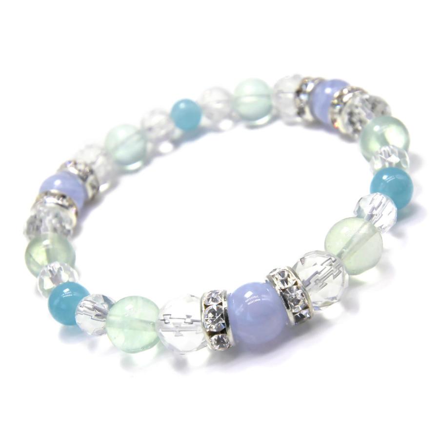 イライラ解消」 ヒーリング パワーストーン ブレスレット レディース