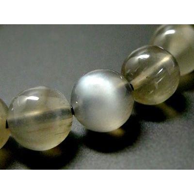 ブラックムーンストーン ブレスレット 8mm パワーストーン メンズ