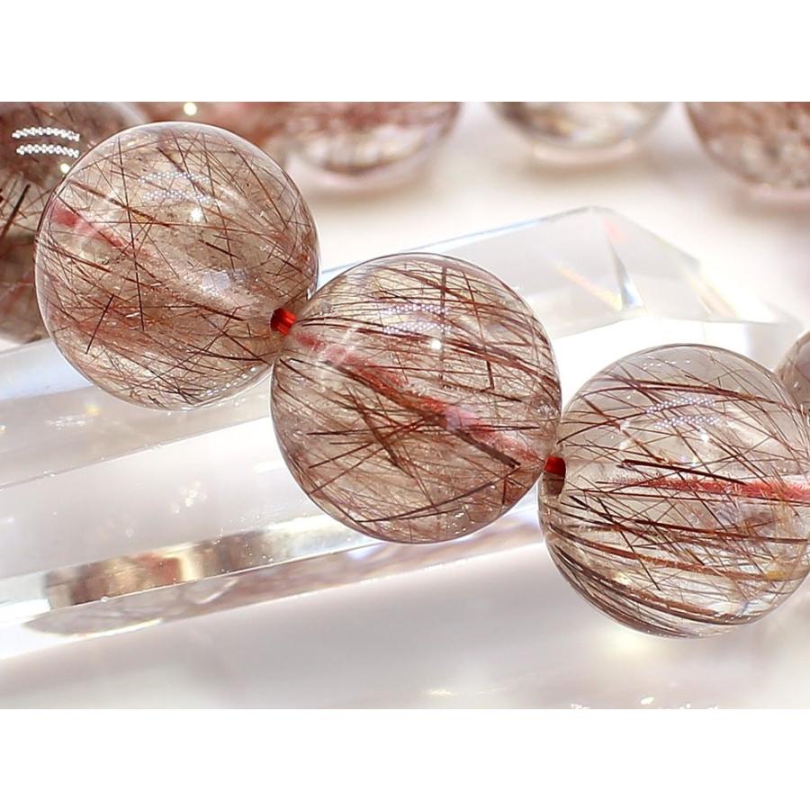 レッドルチル ルチルクォーツ ブレスレット 16mm パワーストーン