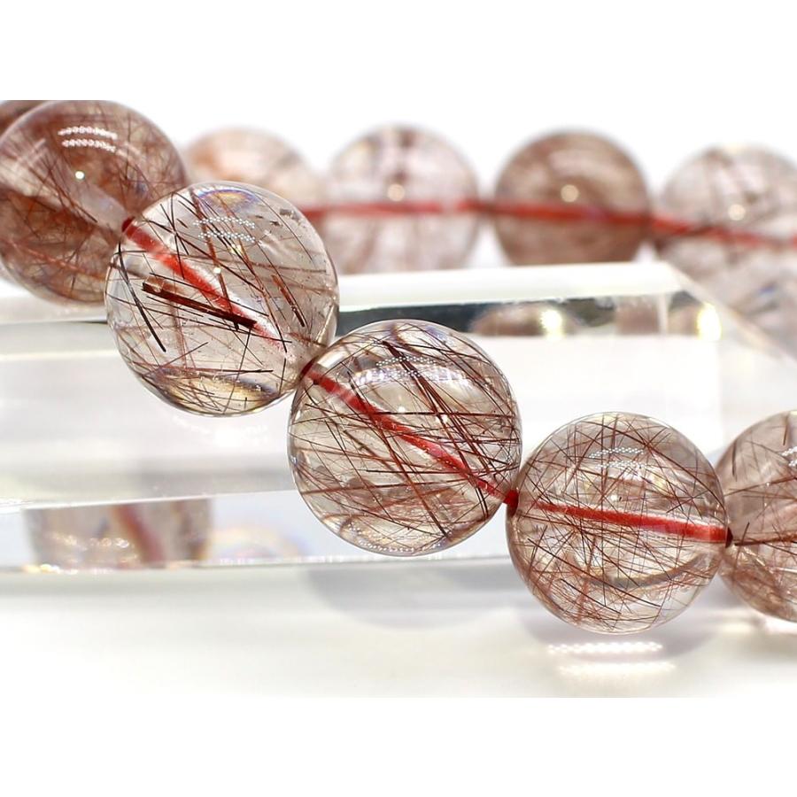レッドルチル ルチルクォーツ ブレスレット 14mm パワーストーン 