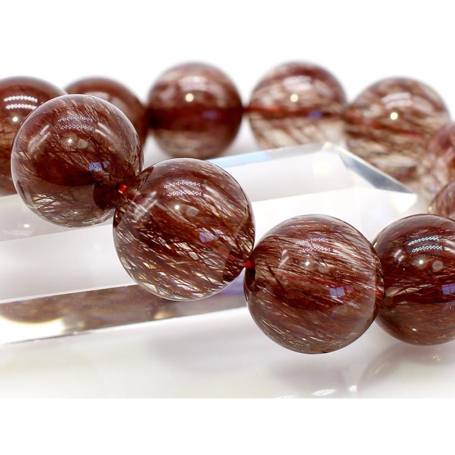 レッドルチル ルチルクォーツ ブレスレット 16mm パワーストーン