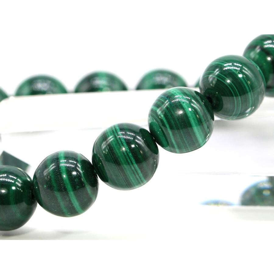 マラカイト ブレスレット 10mm パワーストーン メンズ レディース