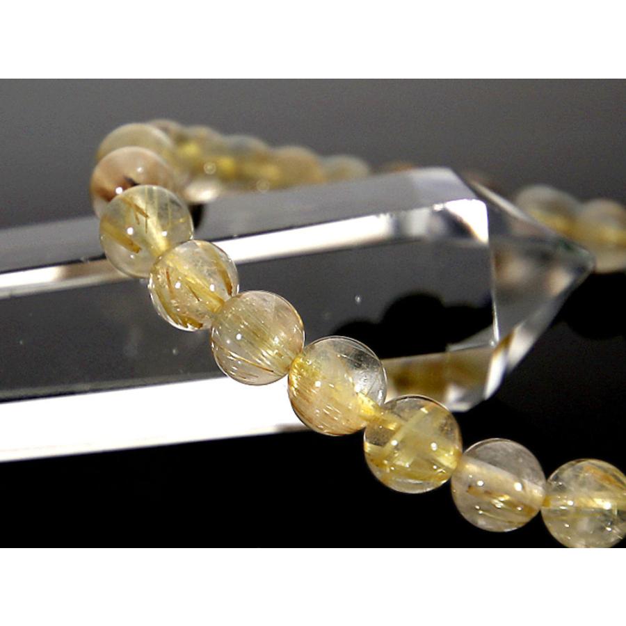 ゴールドルチルクォーツ ルチルクォーツ ブレスレット 6mm