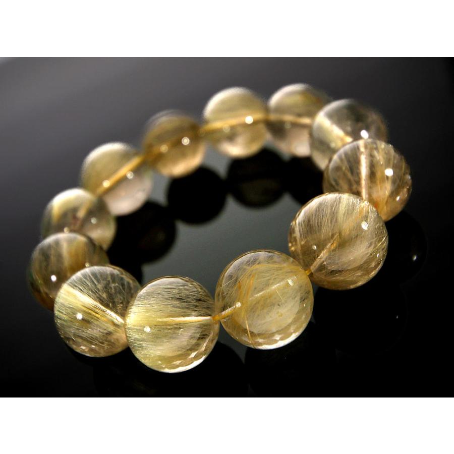1点もの 現品」 ラビットヘアー ゴールドルチルクォーツ ルチル