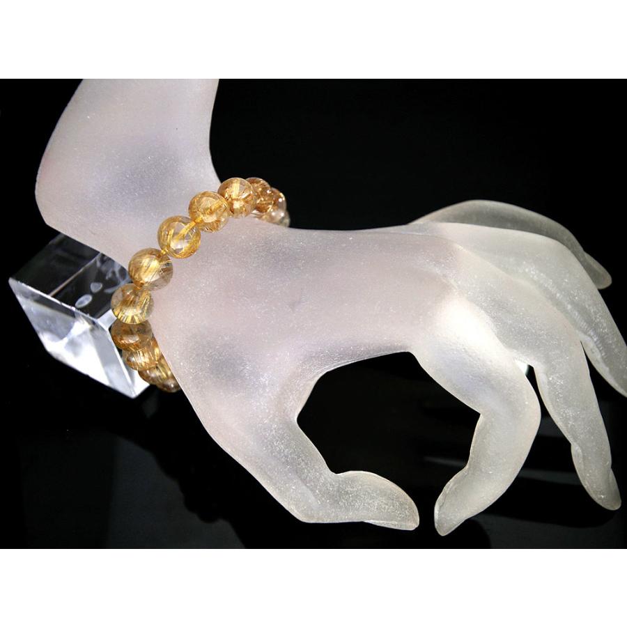 【推し】 「1点もの 現品」 ゴールドルチルクォーツ ルチルクォーツ ブレスレット タイチンルチル 10.3mm パワーストーン ブレスレット メンズ レディース 天然石 数珠 【CEG3181048542】(114761円)