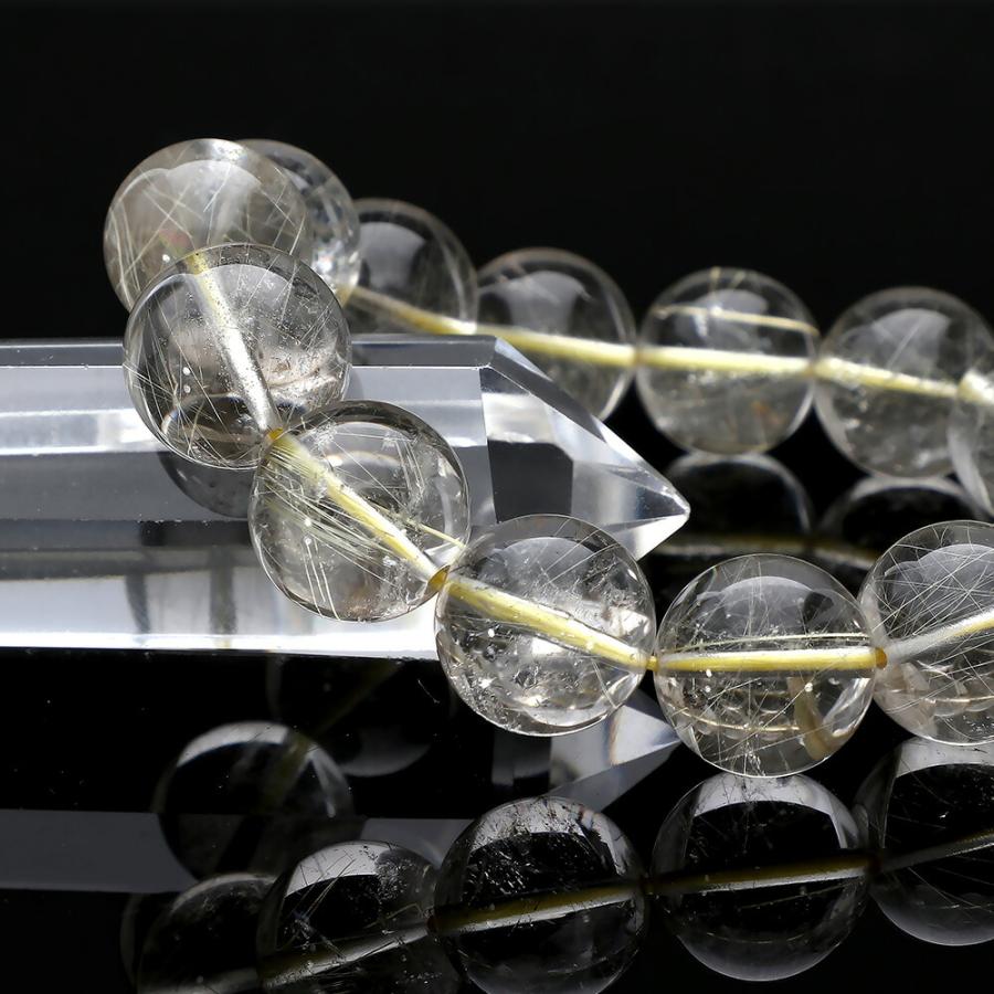 ゴールドルチルクォーツ ルチルクォーツ ブレスレット 13mm