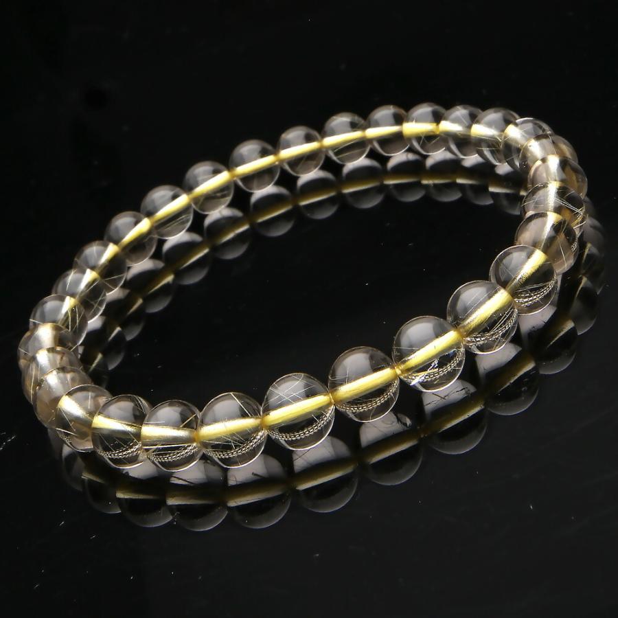 ゴールドルチルクォーツ ルチルクォーツ ブレスレット 6mm