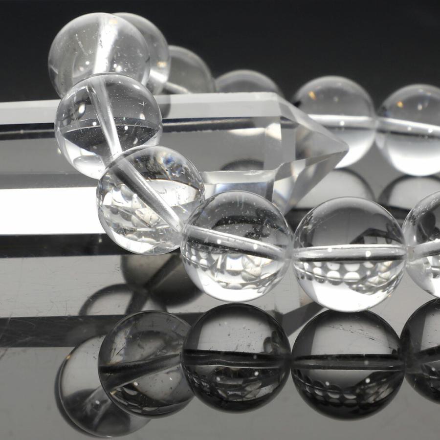 ホワイトトパーズ ブレスレット 15mm トパーズ パワーストーン