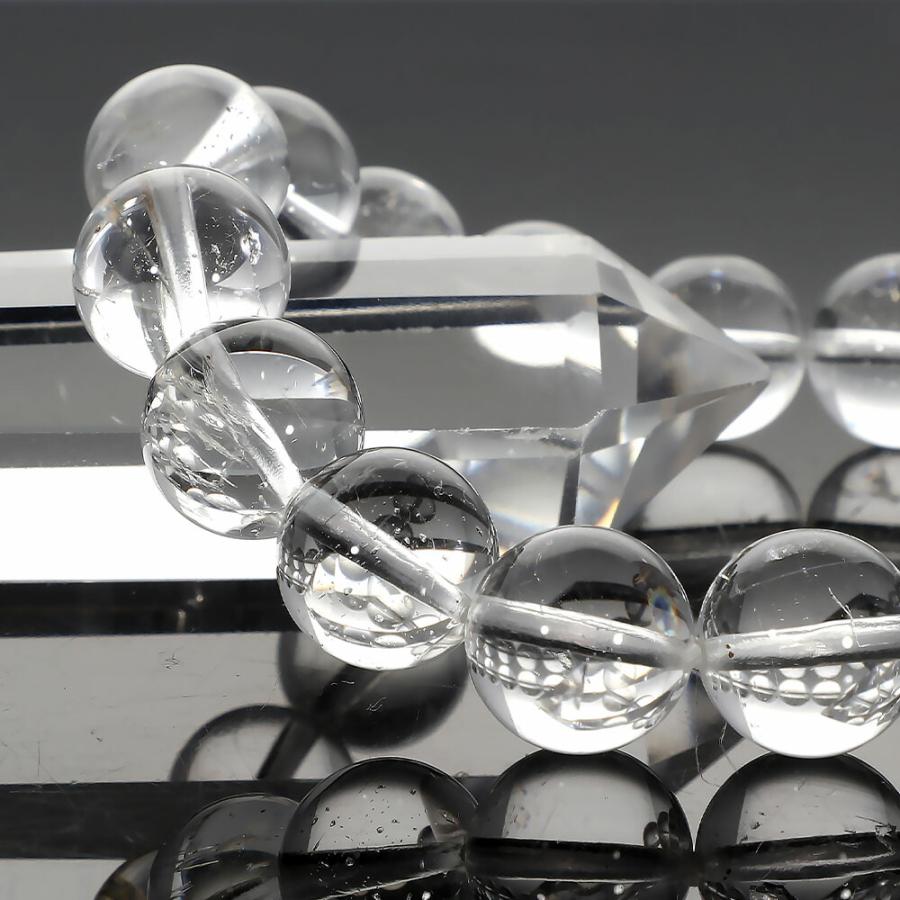 ホワイトトパーズ ブレスレット 12mm トパーズ パワーストーン 