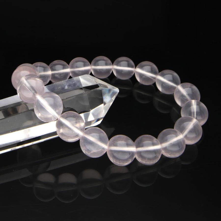 セール中【ZERO SPOT®︎】完全オーダーメイド パワーストーンブレスレット スターローズクォーツ ブレスレット 12mm ローズクォーツ