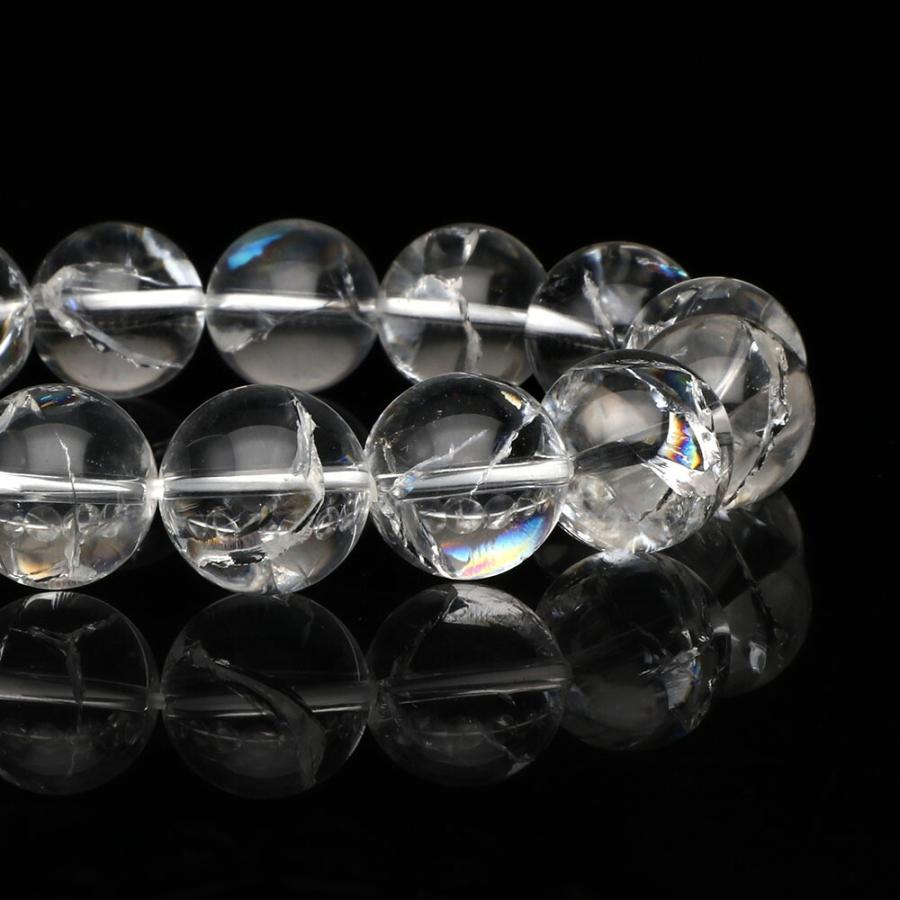 アイリスクォーツ ブレスレット 14mm パワーストーン メンズ 