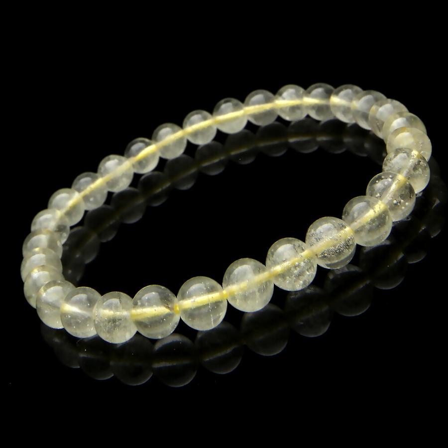 リビアングラス ブレスッレット 6mm パワーストーン ブレスレット 