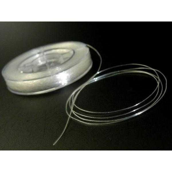 『30m巻』 ナイロン製 テグス糸 0.35mm 透明/クリア ブレスレット用 ハンドメイド アクセサリーパーツ 材料 |  | 01