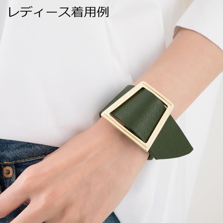 革 ブレスレット レザーブレスレット 本革 ワイド 〜17cm