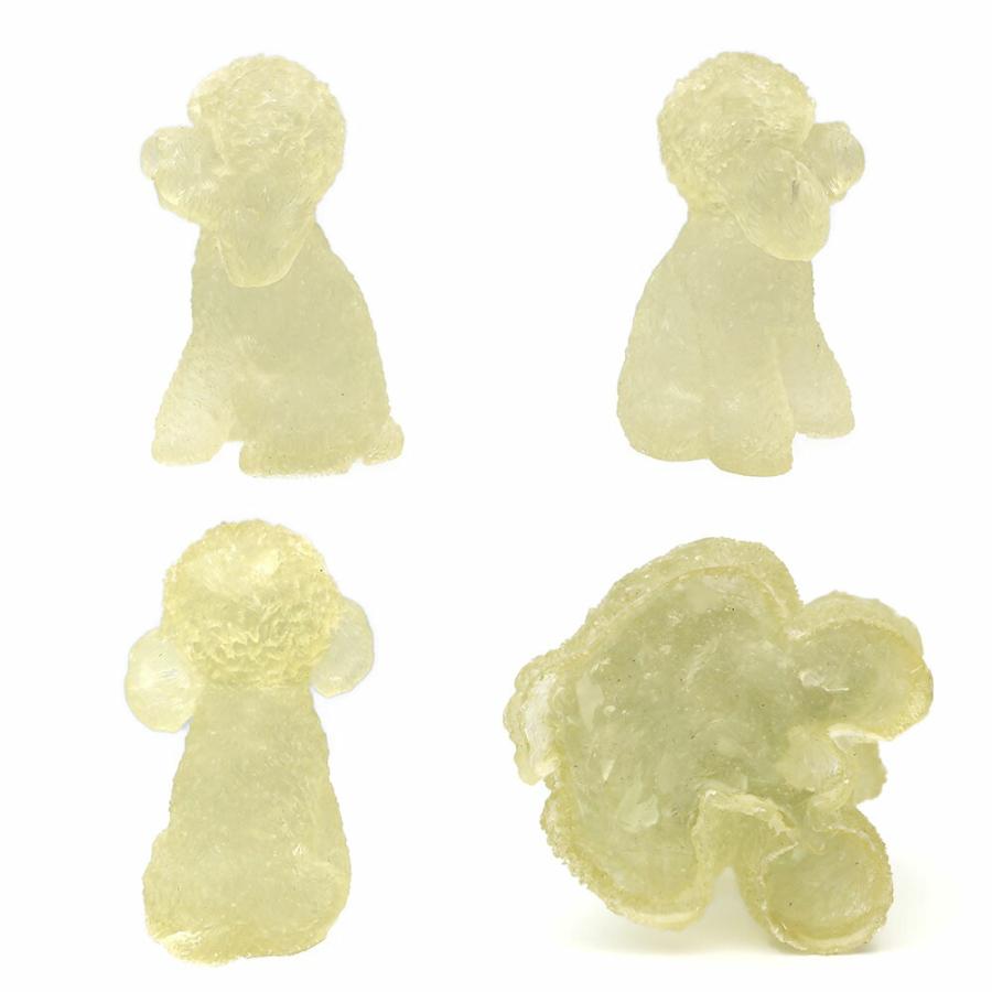 天然石 置物 パワーストーン 犬 トイプードル インテリア 動物