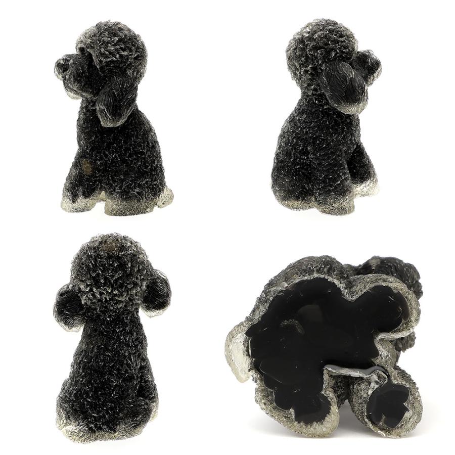 天然石 置物 パワーストーン 犬 トイプードル インテリア 動物