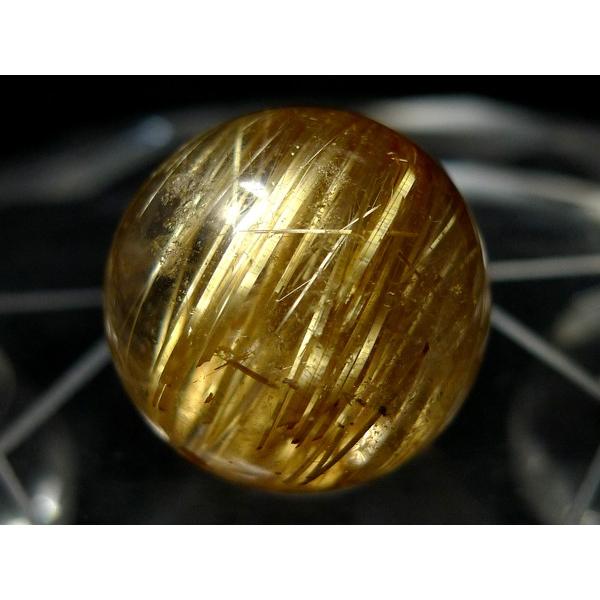 1点もの 現品」 1粒売り ゴールドルチルクォーツ 17mm タイチンルチル 