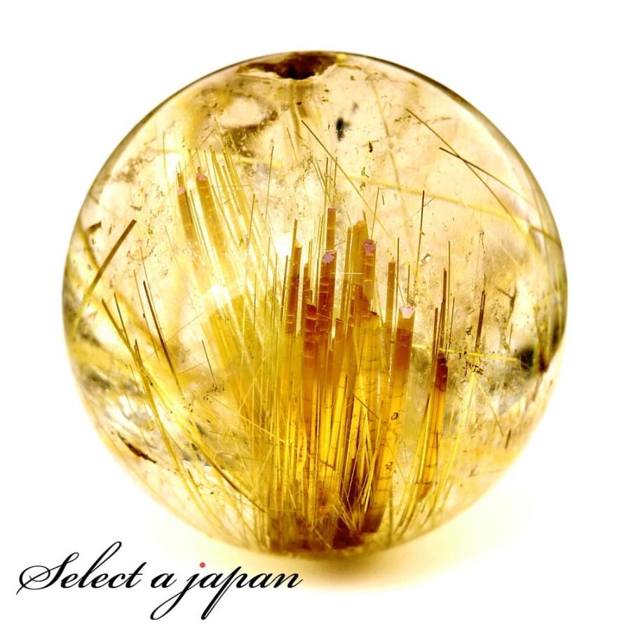 1点もの 現品」 1粒売り ゴールドルチルクォーツ 17mm パワーストーン