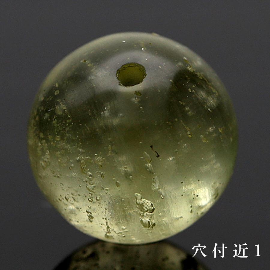 「1点もの 現品」 1粒売り リビアングラス 10mm (実寸10.3mm) パワーストーン バラ売り 天然石 パワーストーン ばら売り ビーズ 穴あき 1玉売り_4