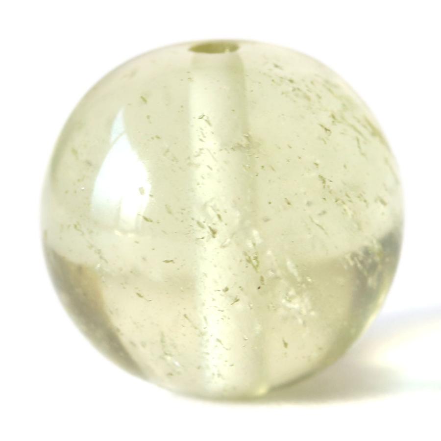 「1点もの 現品」 1粒売り リビアングラス 10mm (実寸10.4mm) パワーストーン バラ売り 天然石 パワーストーン ばら売り ビーズ 穴あき 1玉売り_1