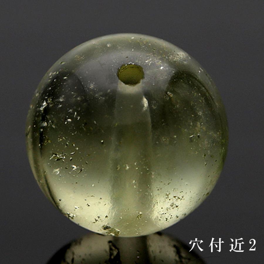「1点もの 現品」 1粒売り リビアングラス 10mm (実寸10.4mm) パワーストーン バラ売り 天然石 パワーストーン ばら売り ビーズ 穴あき 1玉売り_5