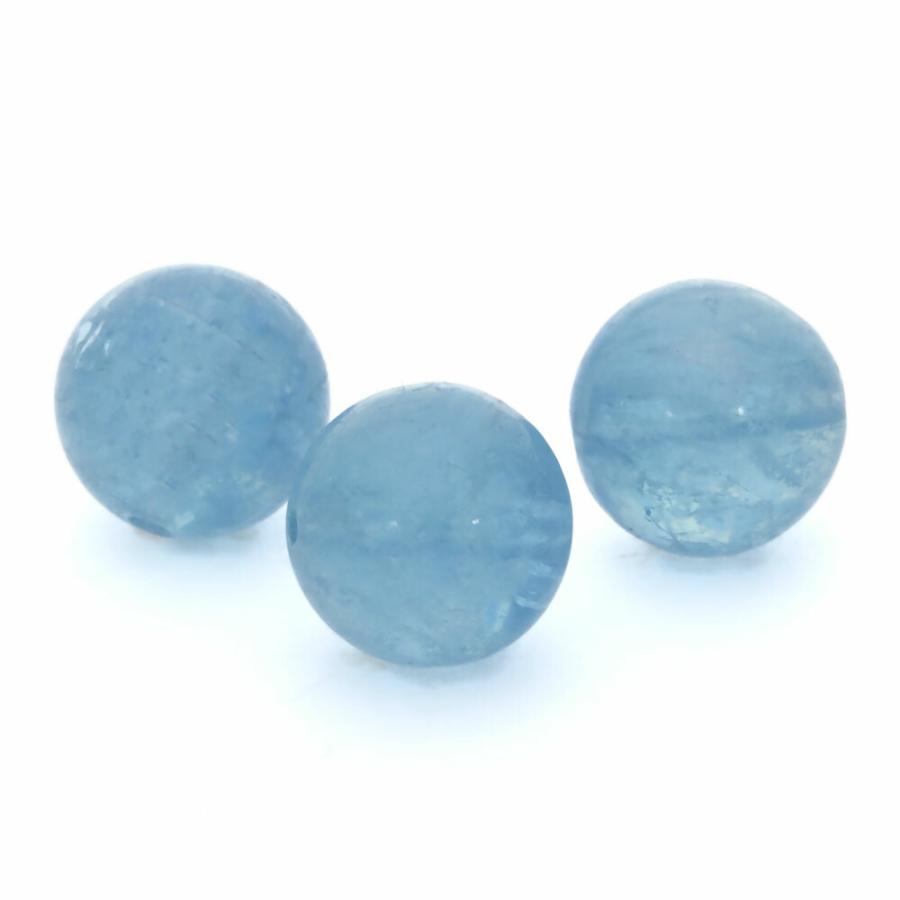 アクアマリン✩︎⡱パワーストーン✩︎⡱新品未使用✩︎⡱ 最高品質]アクアマリンブレスレット（約8mm玉） - 埼玉県吉川市