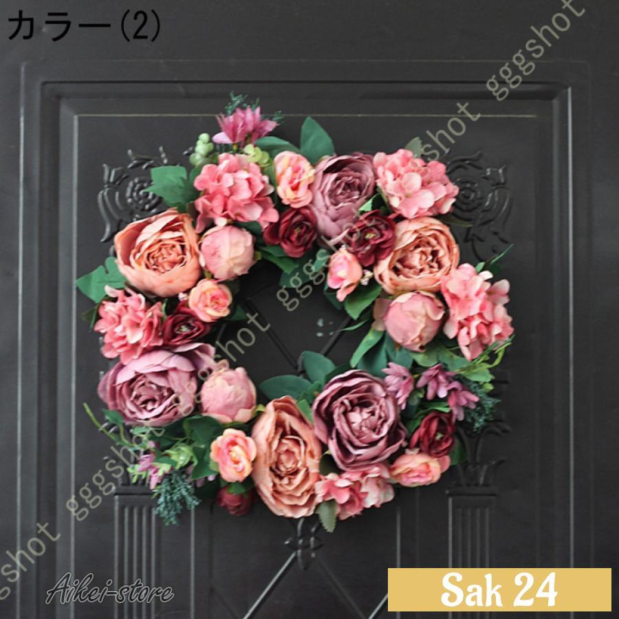 クリスマス花輪 クリスマスリース 玄関リース 30/40/50cm ドア 窓