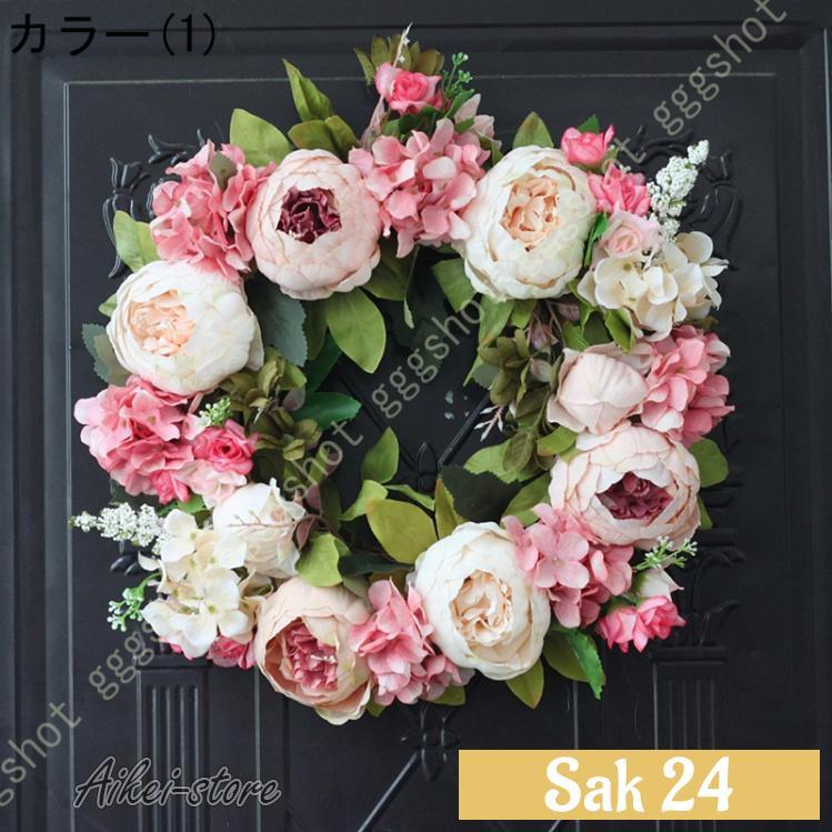 クリスマス花輪 クリスマスリース 玄関リース 30/40/50cm ドア 窓