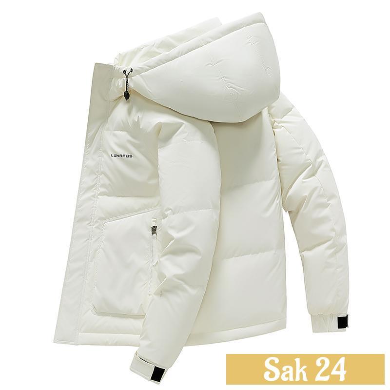 ダウン メンズ 白 軽量 防寒着 アウター コート 冬 メンズ大きいサイズ