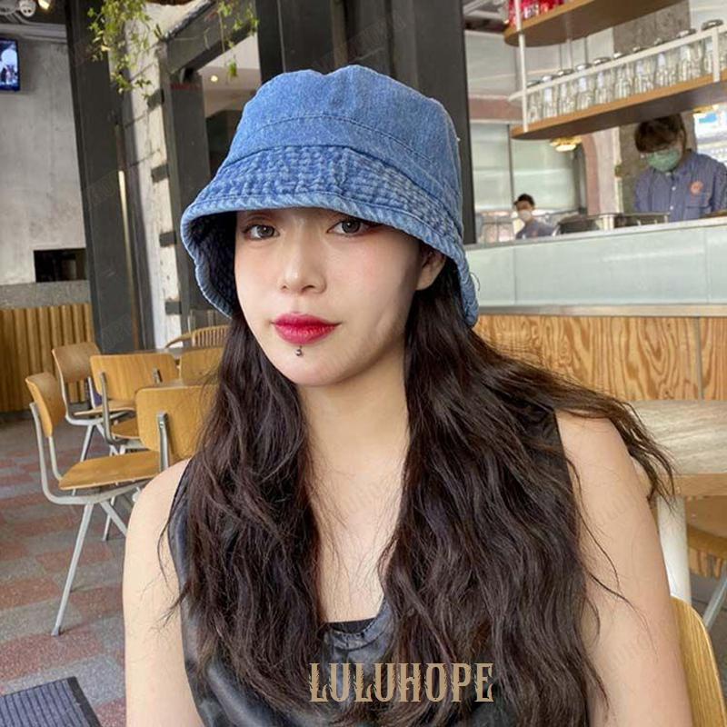 デニム帽子 日差し除け バケツハット 帽子 ぼうし バケット 日よけ 日除け帽子 デニムハット 折り畳み 折りたたみ おしゃれ 春夏 年中 洗える 綿 可愛い | ブランド登録なし | 04