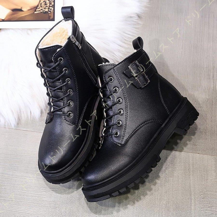 雪用ブーツ スノーシブーツ レディース 厚底 ハイカット